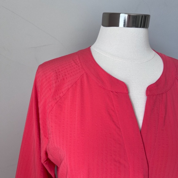 Title Nine Speed Racer 3/4 Sleeve Tunic - Textured Resortwear MSRP $109 - Picture 6 of 16